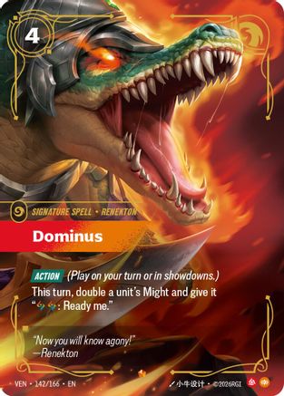 Vendetta (142/166): Dominus - Foil