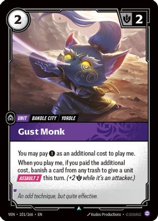 Vendetta (101/166): Gust Monk -
