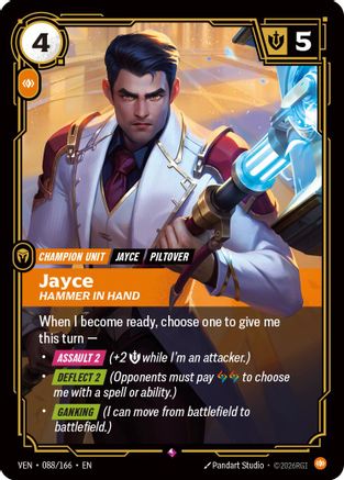 Vendetta (088/166): Jayce - Hammer in Hand - Foil