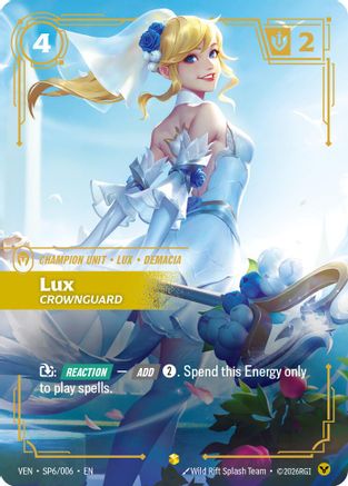 Vendetta (SP6/006): Lux - Crownguard - Foil