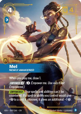 Vendetta (069/166): Mel - Newly Awakened - Foil