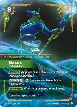 Vendetta (046/166): Nasus - Ascended - Foil