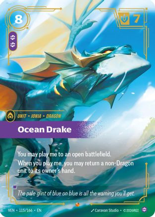 Vendetta (115/166): Ocean Drake - Foil