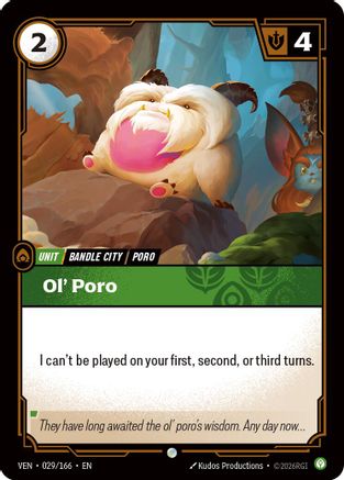 Vendetta (029/166): Ol' Poro - Foil