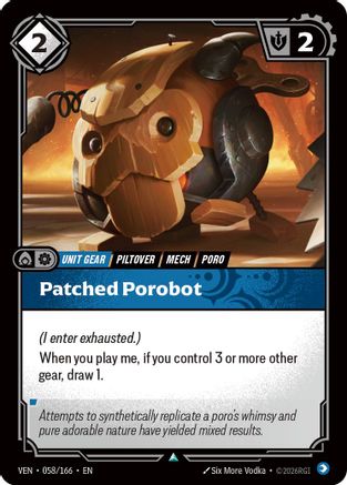 Vendetta (058/166): Patched Porobot - Foil