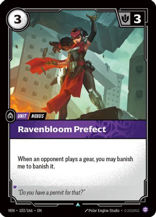 Vendetta (102/166): Ravenbloom Prefect - Foil