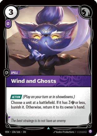 Vendetta (106/166): Wind and Ghosts - Foil