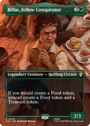 The Hobbit: Eternal-Legal - (HOC-004) - Bilbo, Fellow Conspirator (Borderless) Foil
