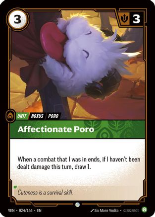 Vendetta (024/166): Affectionate Poro - Foil