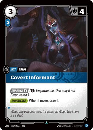 Vendetta (057/166): Covert Informant -
