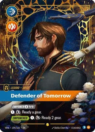 Vendetta (194/166): Jayce - Defender of Tomorrow (Overnumbered) - Foil