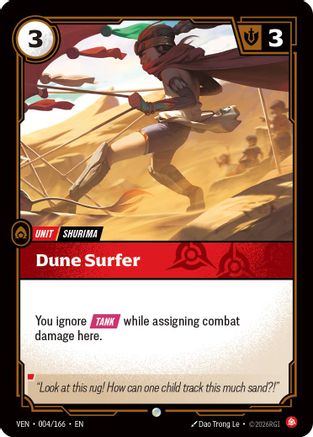 Vendetta (004/166): Dune Surfer -