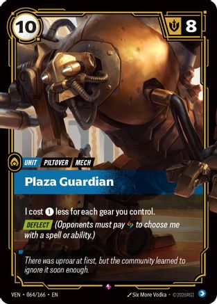 Vendetta (064/166): Plaza Guardian - Foil