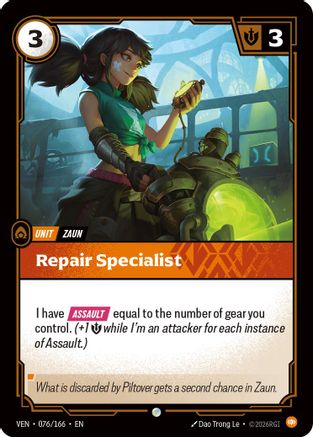 Vendetta (076/166): Repair Specialist -