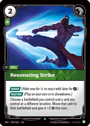 Vendetta (034/166): Resonating Strike -