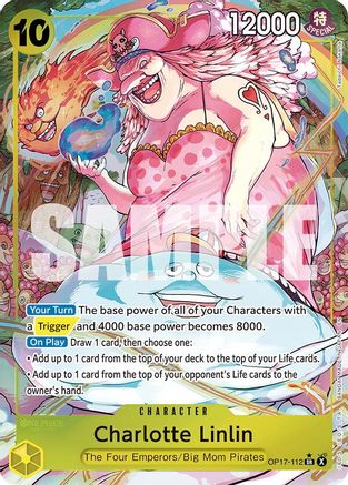 The Worlds Strongest Warriors OP17-112 Charlotte Linlin (112) (Alternate Art) (OP17-112) - Foil - Super Rare