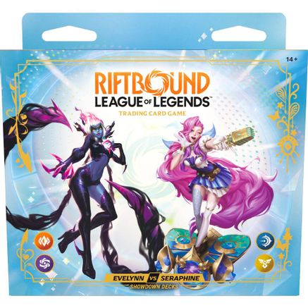 League of Legends Riftbound TCG - Radiance - Showdown Decks: Evelynn vs Seraphine