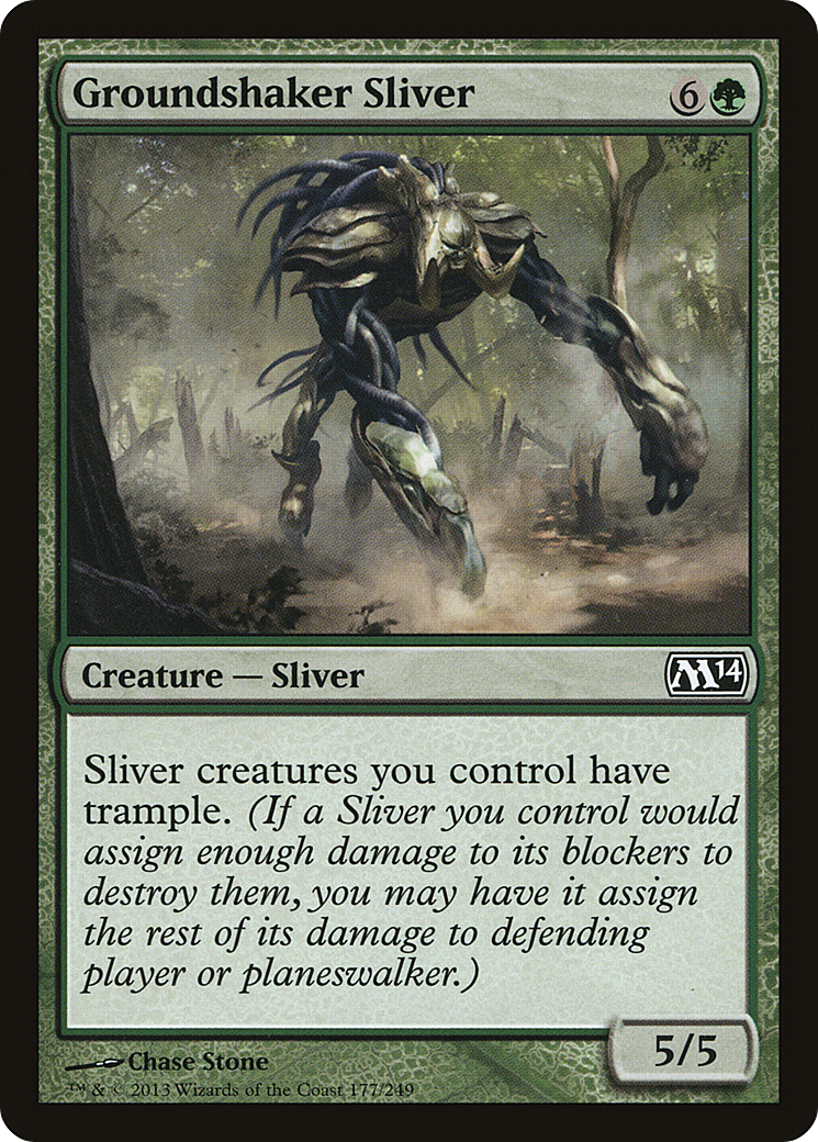 Magic 2014 - (M14-177) - Groundshaker Sliver