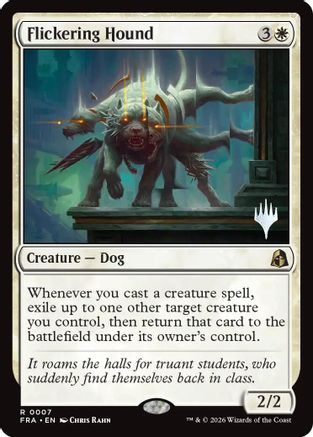 Promo Pack: Reality Fracture - (PPFRA-007) - Flickering Hound