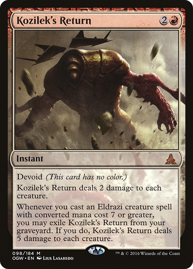 Oath of the Gatewatch - (OGW-098) - Kozilek's Return: (devoid)