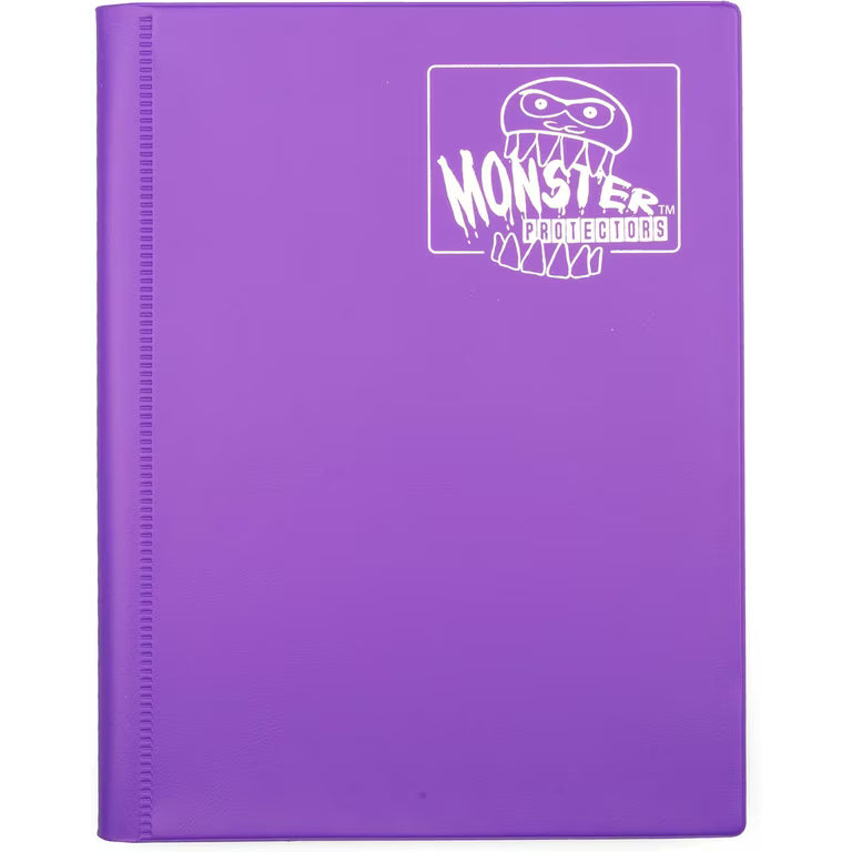 Monster 4 Pocket Binder - Pick a Colour!