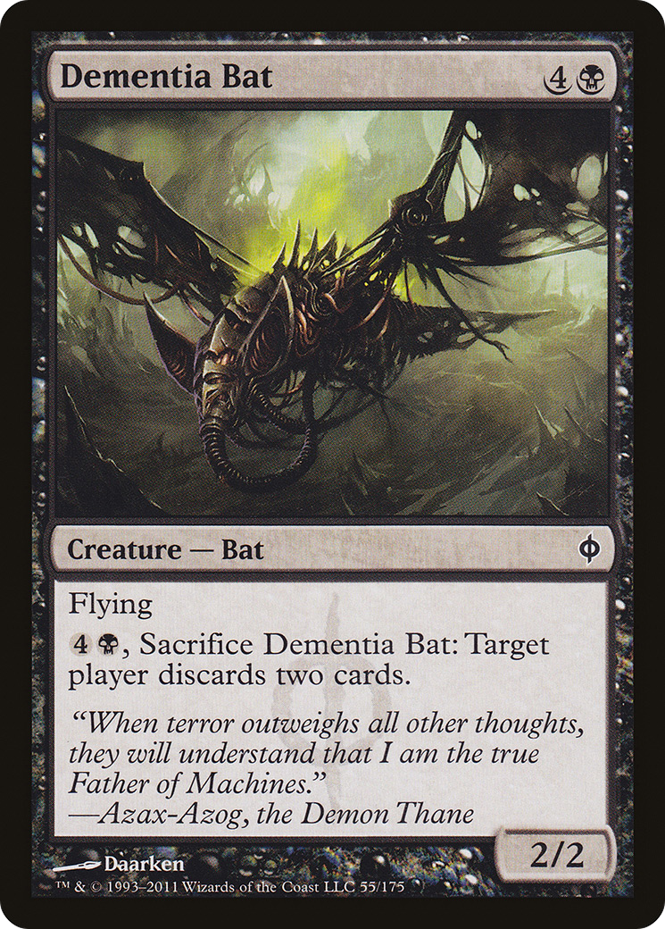 New Phyrexia - (NPH-055) - Dementia Bat