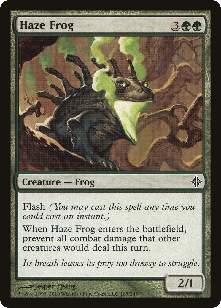Rise of the Eldrazi - (ROE-187) - Haze Frog