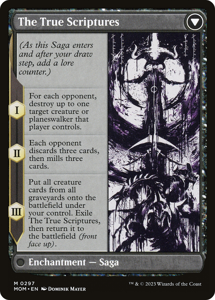 March of the Machine - (MOM-297) - Sheoldred (Showcase): (Showcase) (Borderless) Foil
