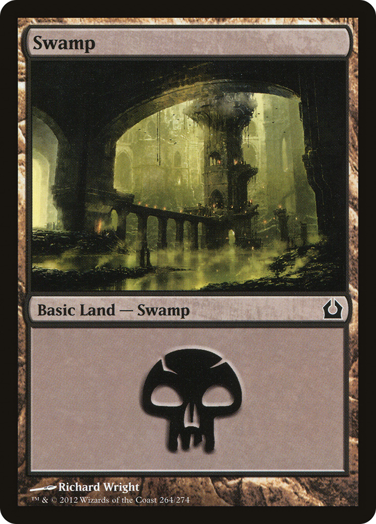Return to Ravnica - (RTR-264) - Swamp (264) Foil