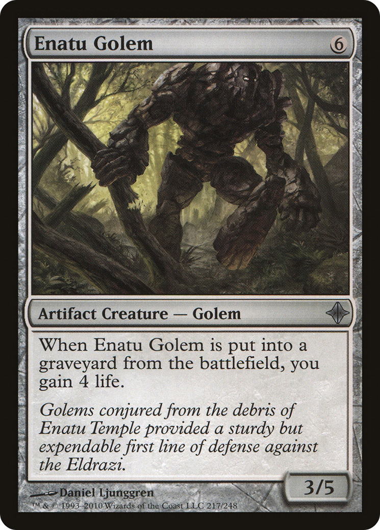 Rise of the Eldrazi - (ROE-217) - Enatu Golem