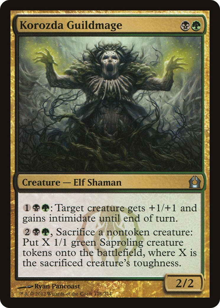 Return to Ravnica - (RTR-176) - Korozda Guildmage Foil