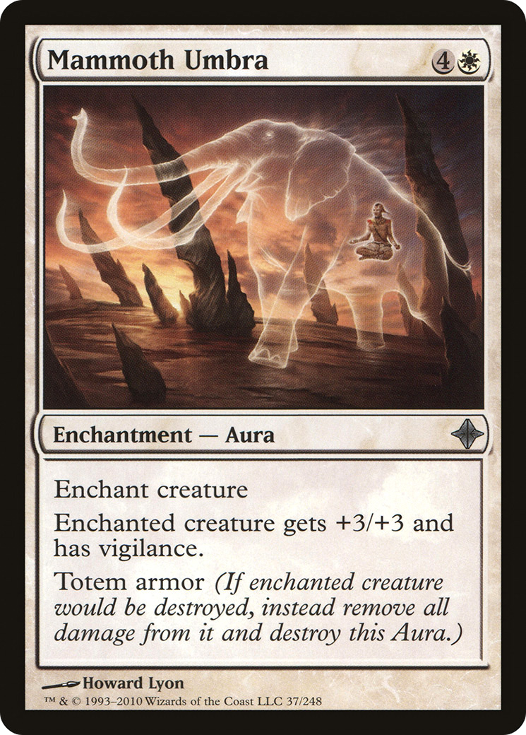 Rise of the Eldrazi - (ROE-037) - Mammoth Umbra