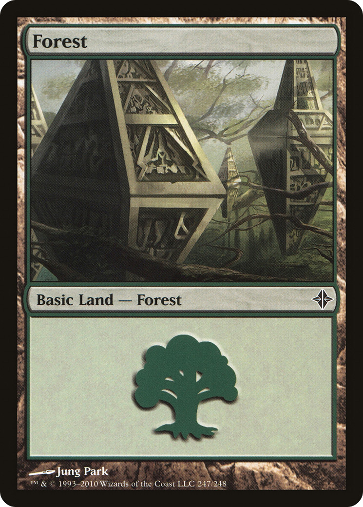 Rise of the Eldrazi - (ROE-247) - Forest (247)