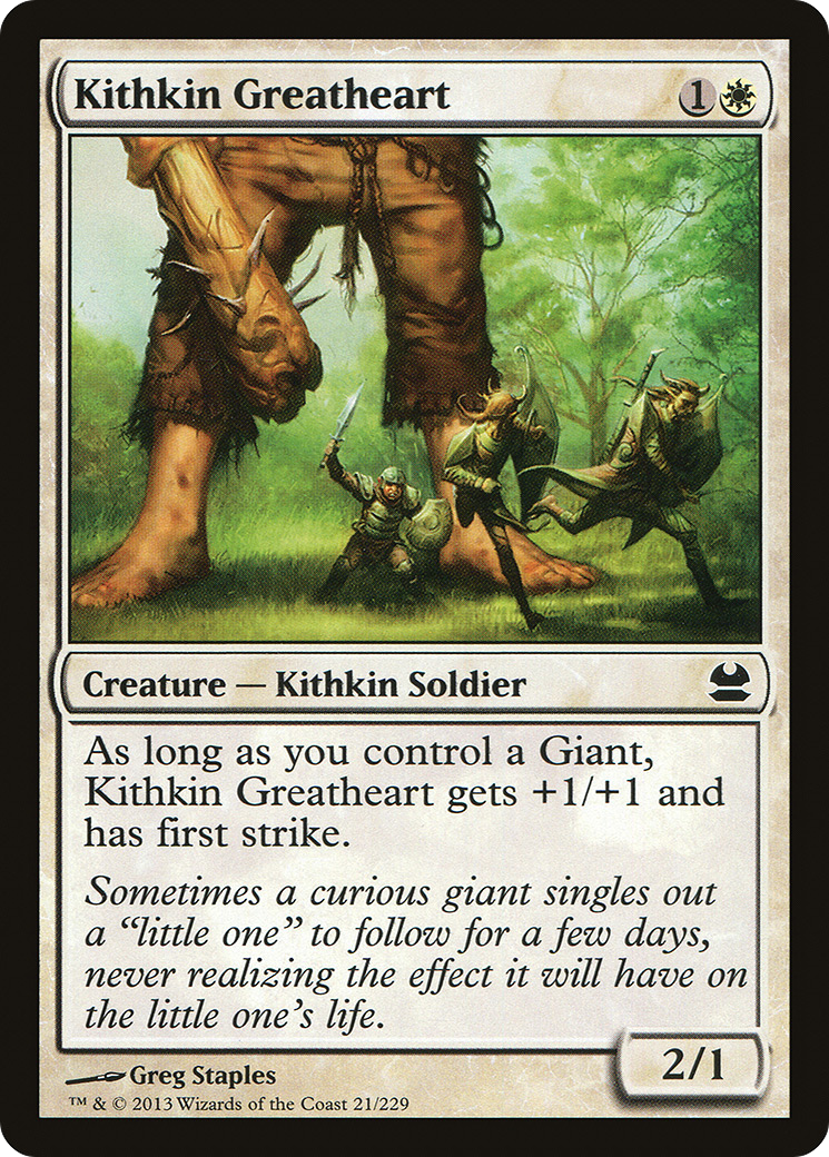 Modern Masters - (MMA-021) - Kithkin Greatheart