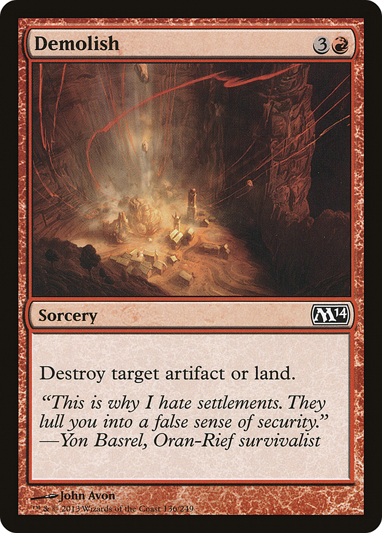 Magic 2014 - (M14-136) - Demolish