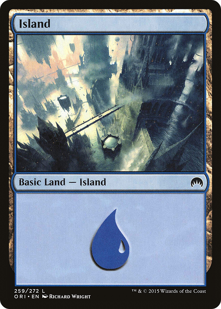 Magic Origins - (ORI-259) - Island (259)