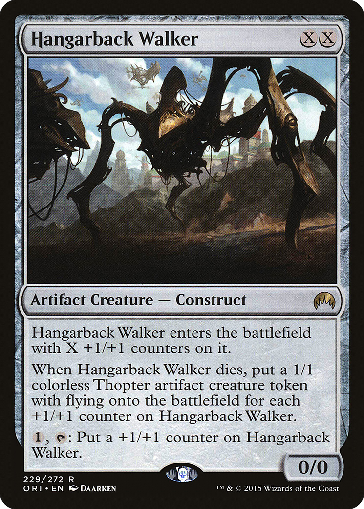 Magic Origins - (ORI-229) - Hangarback Walker