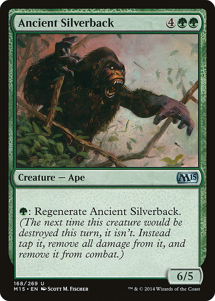 Magic 2015 - (M15-168) - Ancient Silverback