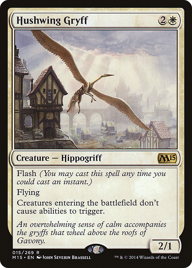 Magic 2015 - (M15-015) - Hushwing Gryff