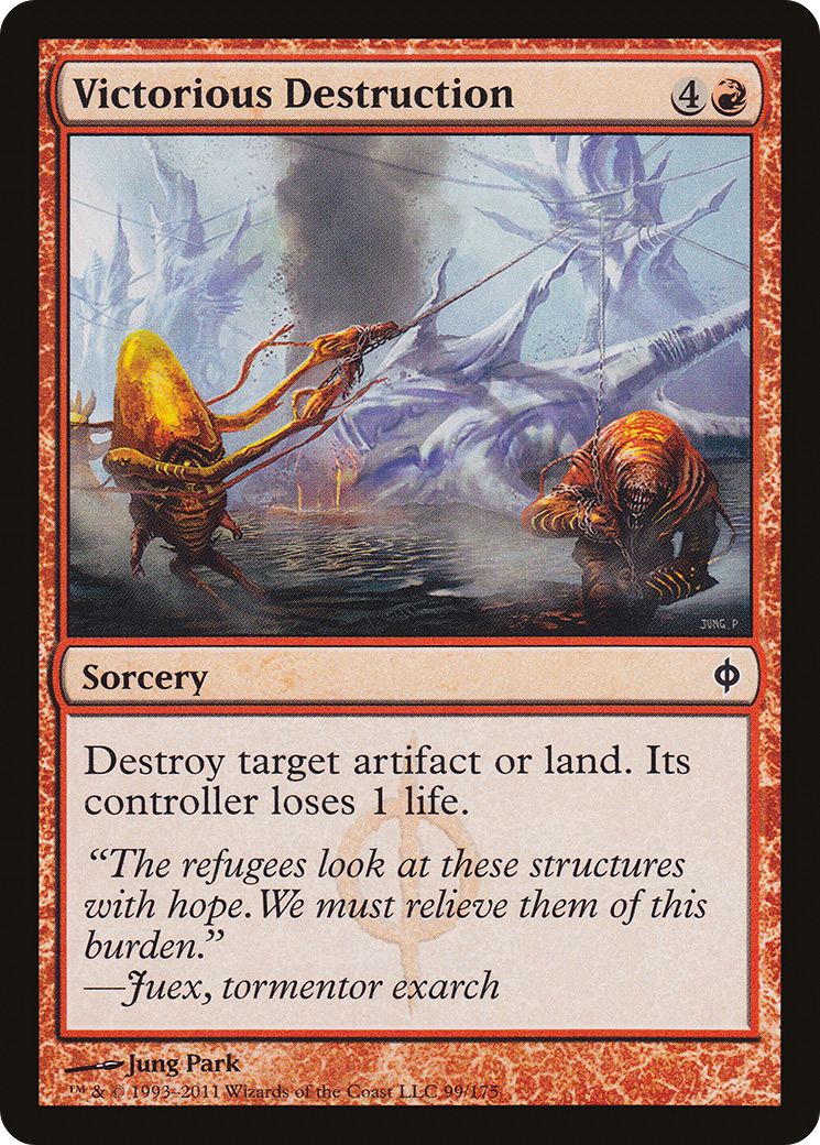 New Phyrexia - (NPH-099) - Victorious Destruction