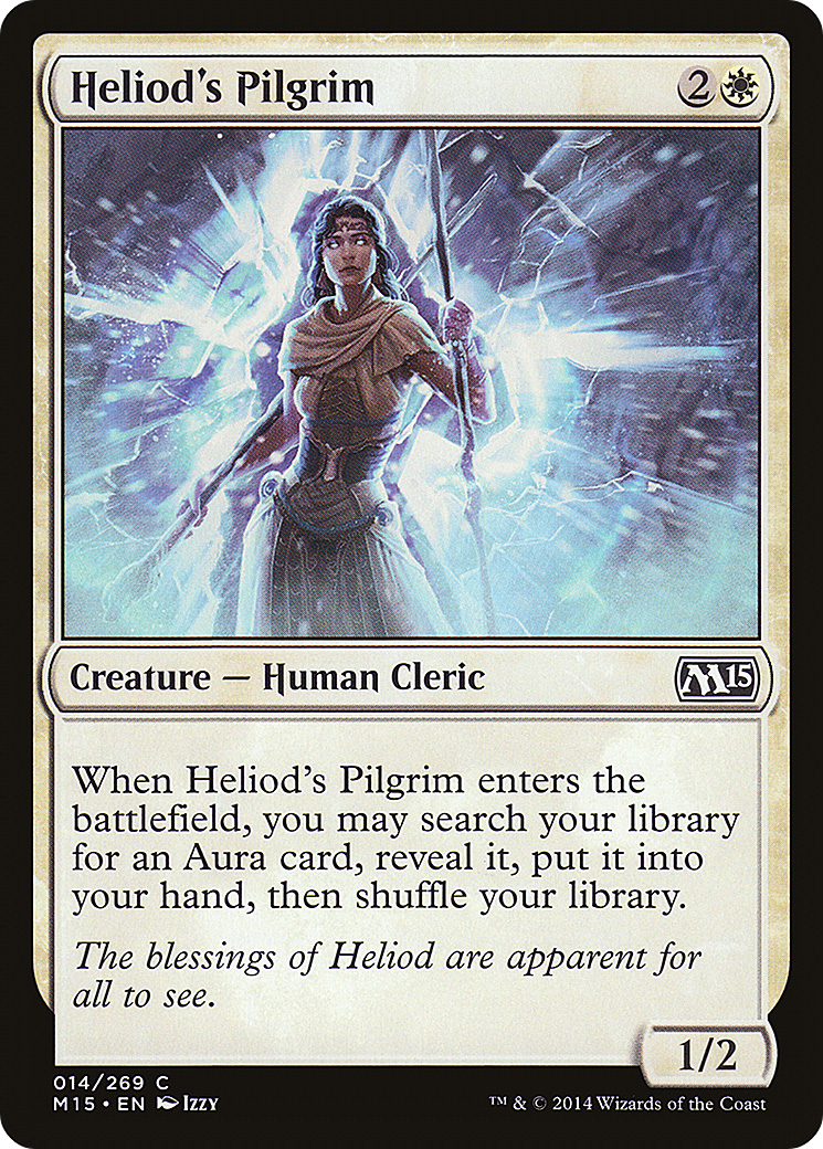 Magic 2015 - (M15-014) - Heliod's Pilgrim