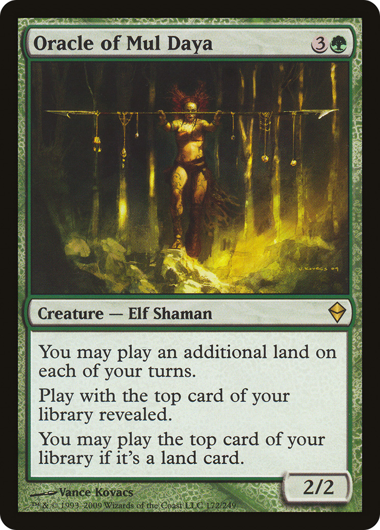 Zendikar - (ZEN-172) - Oracle of Mul Daya