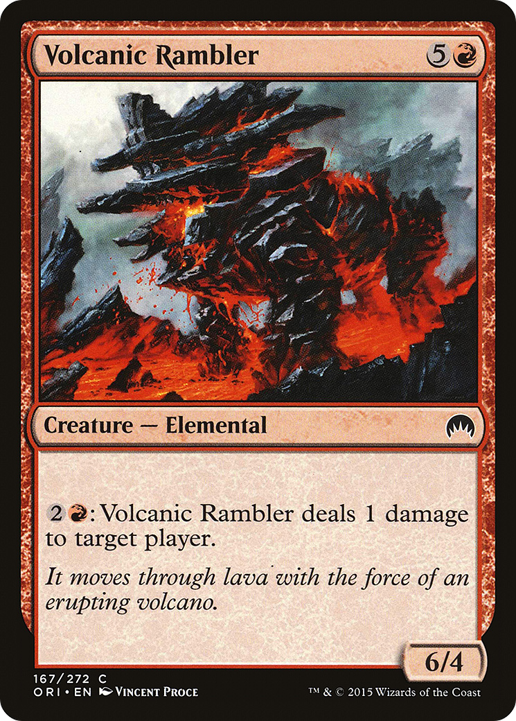 Magic Origins - (ORI-167) - Volcanic Rambler