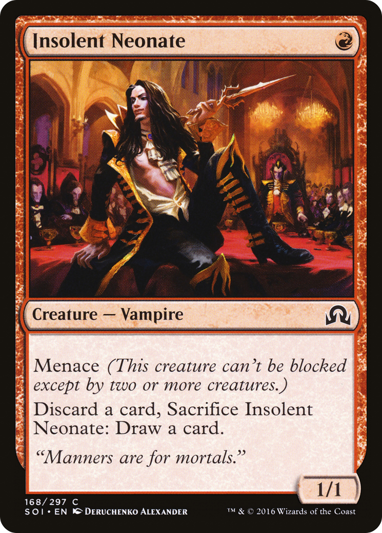 Shadows over Innistrad - (SOI-168) - Insolent Neonate Foil