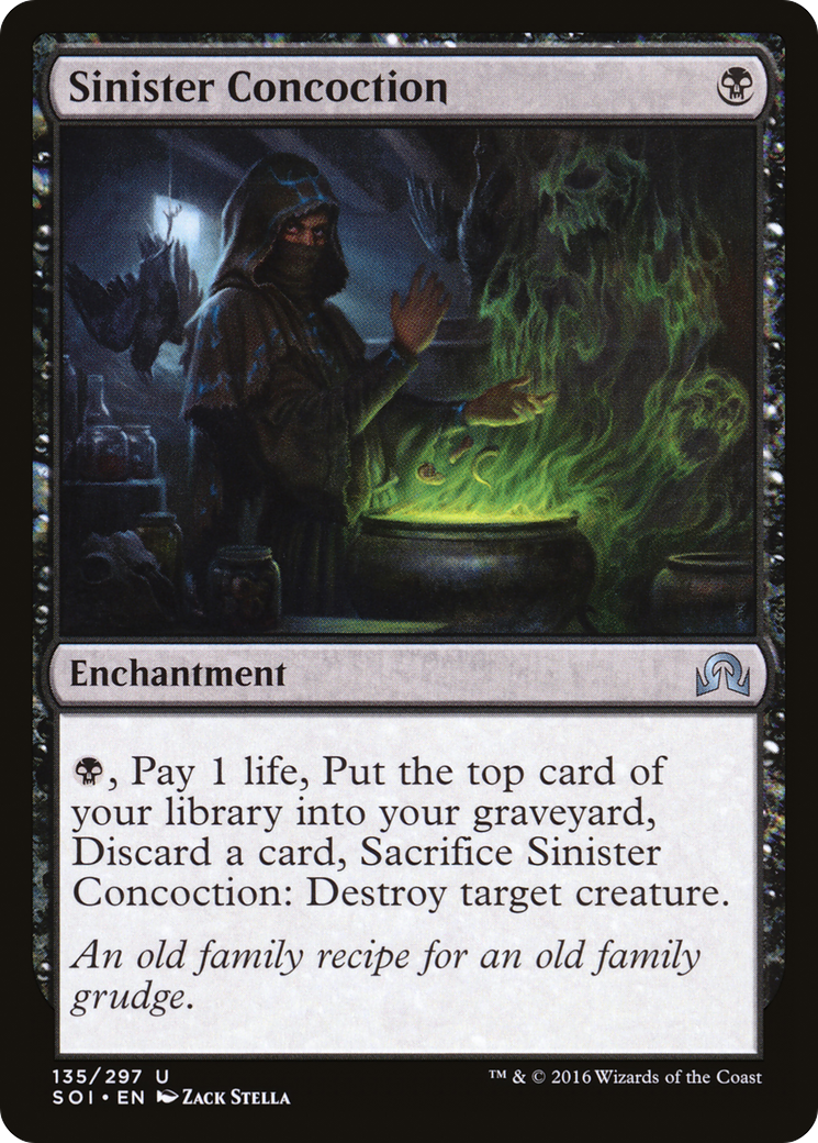 Shadows over Innistrad - (SOI-135) - Sinister Concoction Foil