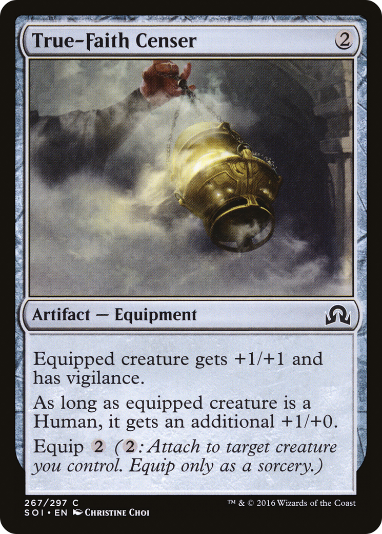 Shadows over Innistrad - (SOI-267) - True-Faith Censer