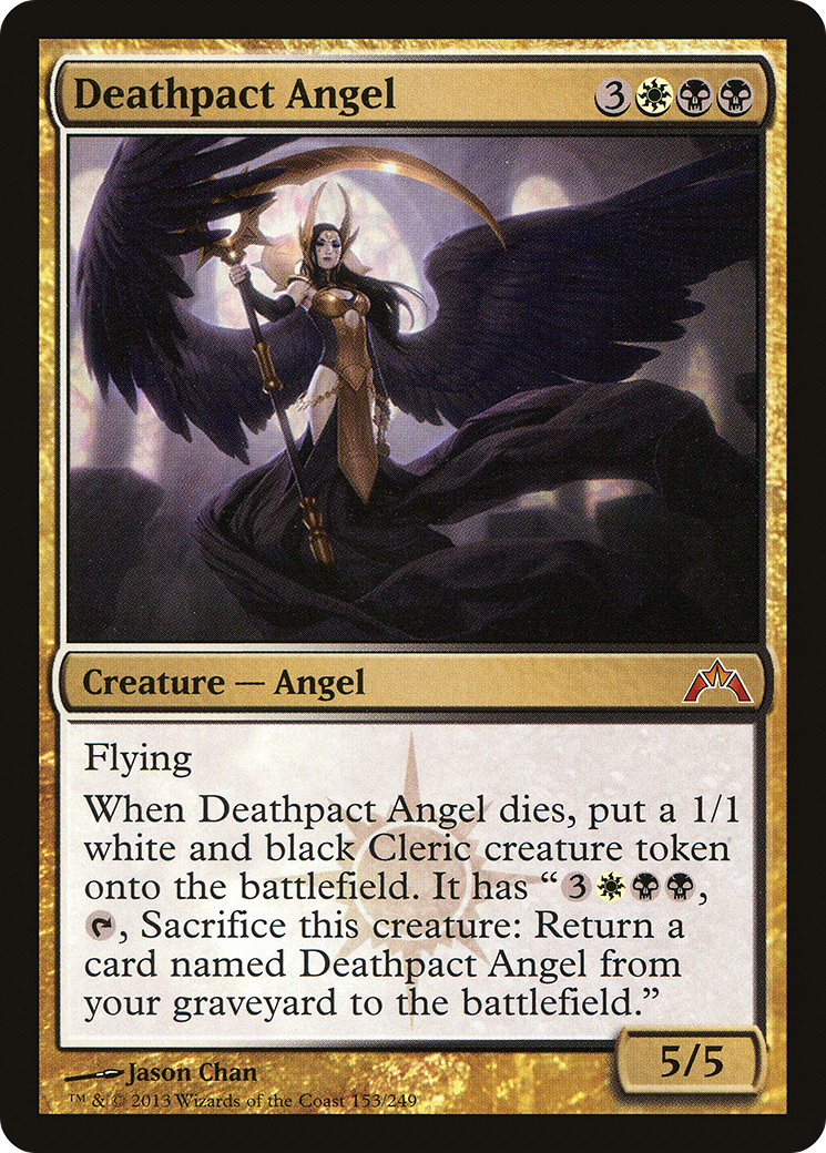 Gatecrash - (GTC-153) - Deathpact Angel