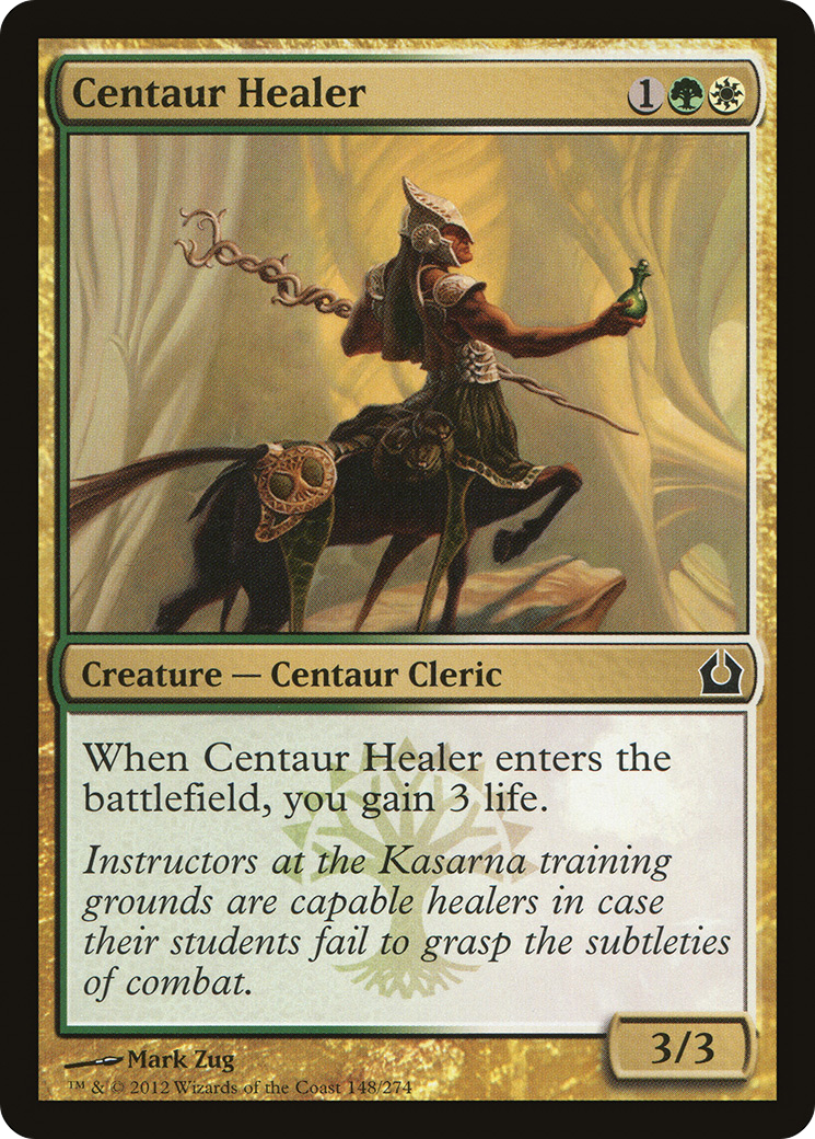 Return to Ravnica - (RTR-148) - Centaur Healer Foil