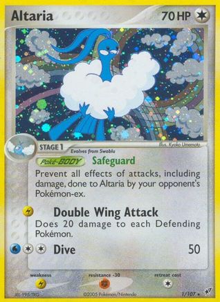 Deoxys Altaria - Holo Rare