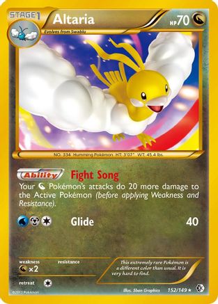 Boundaries Crossed 152 Altaria - Holofoil - Secret Rare